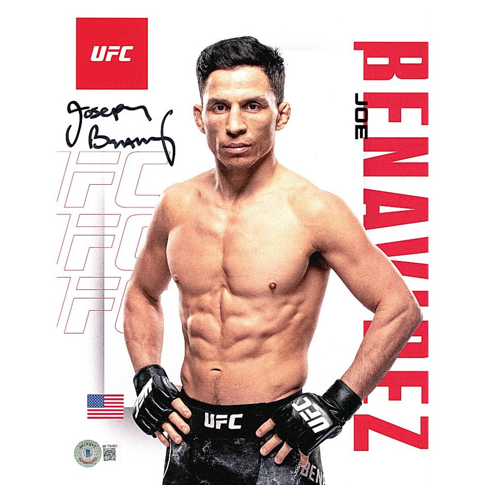 Joe Benavidez Signed UFC 8.5x11 Inch Photo MMA Beckett Certified BAS Autographed
